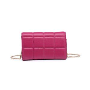 Urban Expressions Tamara Quilted Crossbody-Magenta-NWT - # 32220